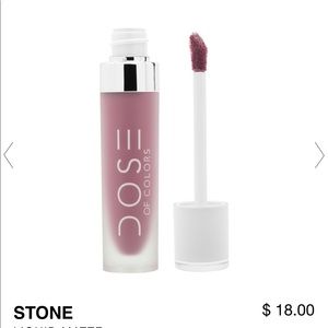 NEW UNUSED Dose Of Colors Liquid Matte - Stone